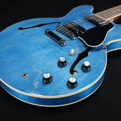 Gibson ES-335 Figured Ocean Blue USA with Case 250 image 1