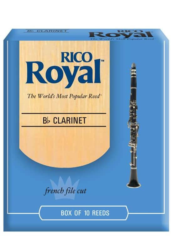 Royal by D'Addario Bb Clarinet Reeds, Strength 4, 10-pack image 1