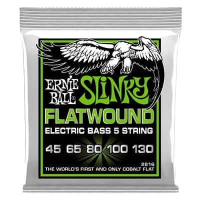 Ernie Ball - 2816 Regular Slinky Flatwound 45-130 image 1