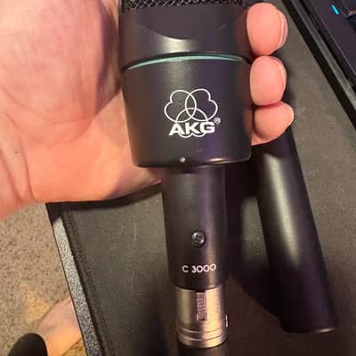 AKG C3000 High Performance Large-Diaphragm Condenser Microphone 2010s - Black image 6