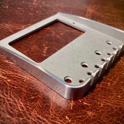 Van Dyke-Harms Telecaster Humbucker Bridge, Cut for Bigsby Tremolo 2024 - Stainless Steel image 3