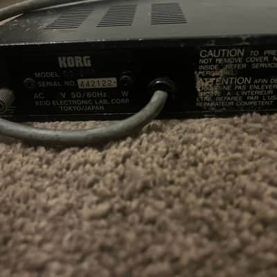 Korg SDD-3000 Digital Delay 1980s - Black image 8