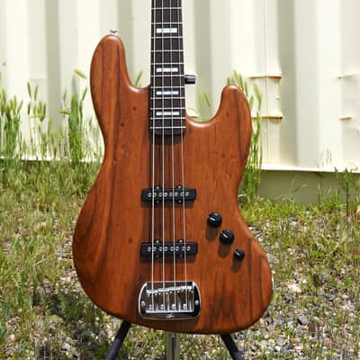 G&L USA Custom Shop JB Satin Frost 4-String Electric Bass Guitar w/ Black Tolex Case (2025) image 5