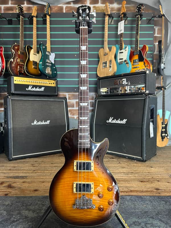 Epiphone Les Paul Standard Bass Tobacco Sunburst 2003 Electric