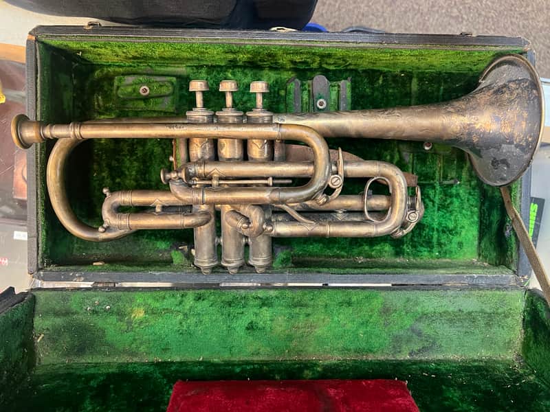 York Perfec-Tone Cornet 1910 image 1