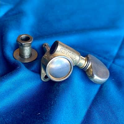 Grover USA Rotomatic guitar (BASS side) tuner c 1969 Gold original vintage les paul custom SG es345 es355 image 1