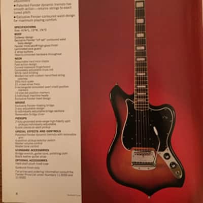 ORIGINAL Vintage 1970 Fender Fine Electric Instruments Catalog  96 pages - RARE FIND! image 13
