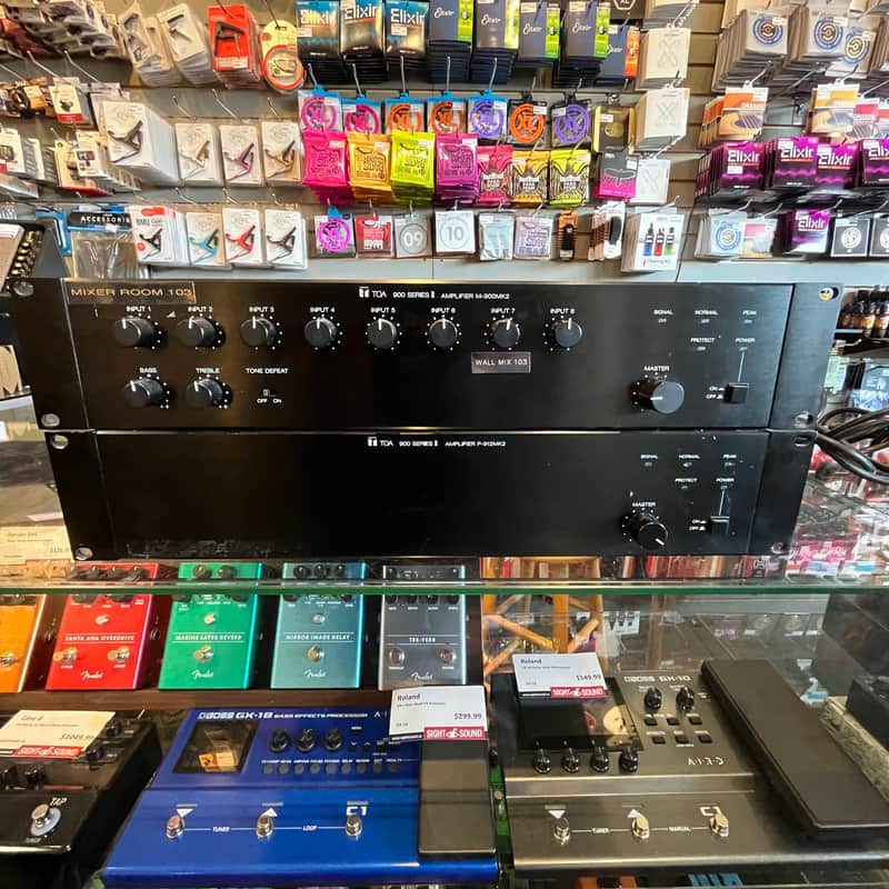 TOA M-900MK2 / P-912MK2 Mixer & Amplifier Package image 1