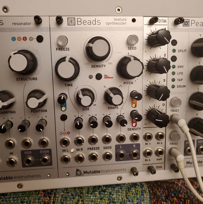 Mutable Instruments Beads 2021 - Present - Silver image 1