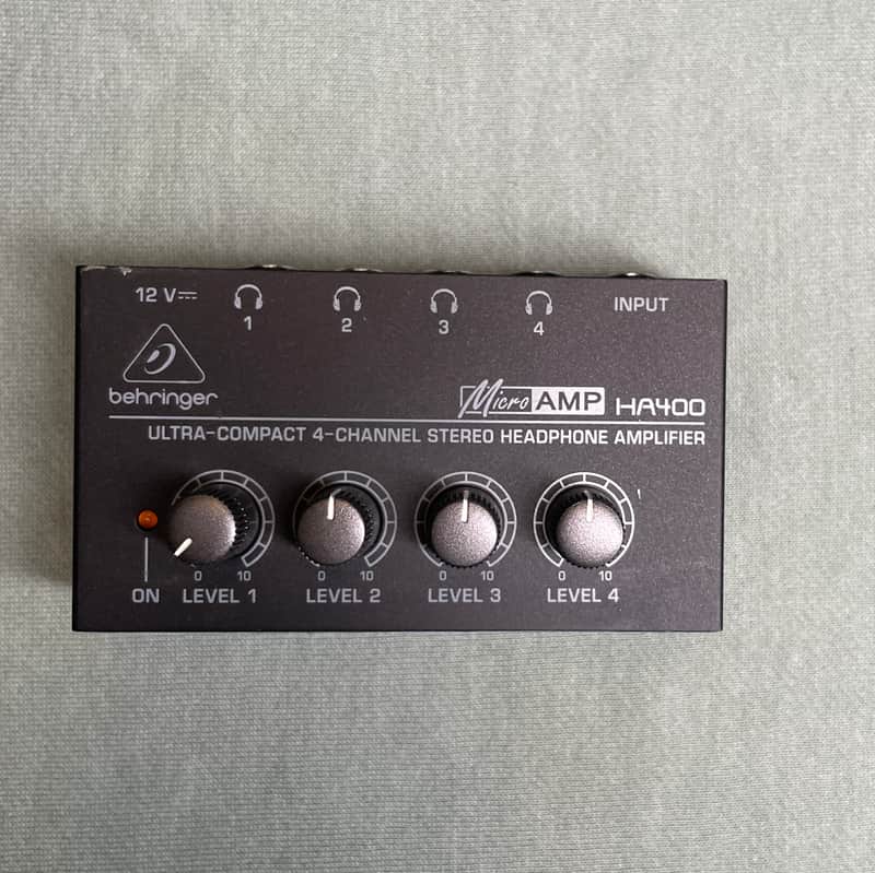 Behringer MicroAMP HA400 4-Channel Headphone Amplifier