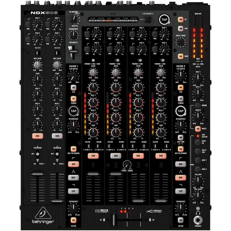 Behringer NOX606 6-Channel DJ Mixer image 1