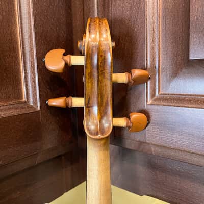 *Video demo* Flamed Fiddle Vintage c. 1880-1910 -Full size 4/4 image 8