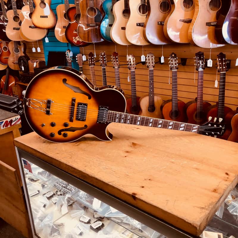 Jay Turser Hollow-body Jazz Box Electric Guitar image 1