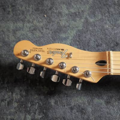 Fender Hollow Body Telecaster Partscaster P90 Special Natural Red Spalted Maple Flame top image 9