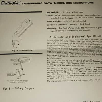 Electro-Voice 666 Supercardioid Dynamic Microphone 1950 - 1969 - Chrome image 14