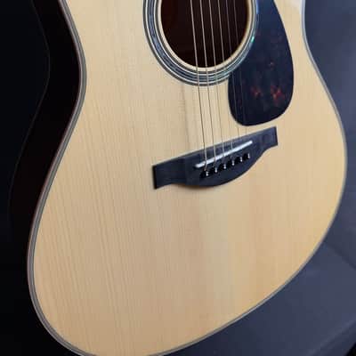 Yamaha LL16M Mahogany Dreadnought Acoustic-Electric Guitar Natural w/ Case (543) image 6