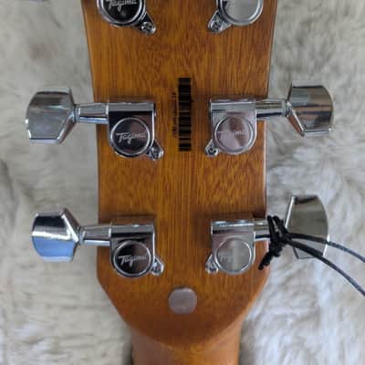 Tagima WS 42 EQ BK Baby Non-Cutaway Acoustic/Electric Guitar - B stock image 7
