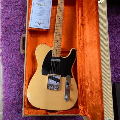 Fender Custom Shop Blackguard Cunetto Relic 1997 - Blonde image 10