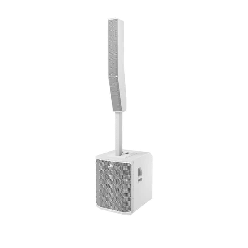Electro-Voice EVOLVE 90 Portable 2000W Subwoofer and Column Loudspeaker PA System with Bluetooth (WHITE) image 1