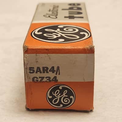 NOS General Electric 5AR4 GZ34 Tube FULL WAVE RECTIFIER (Hickok Tested) image 3