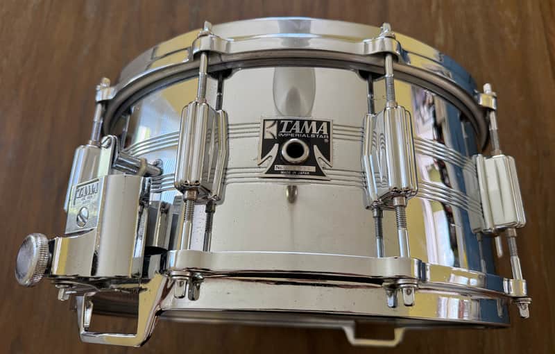 Tama King Beat 14" x 6.5" Snare Drum Die Cast Seamless Steel Free Shipping image 1