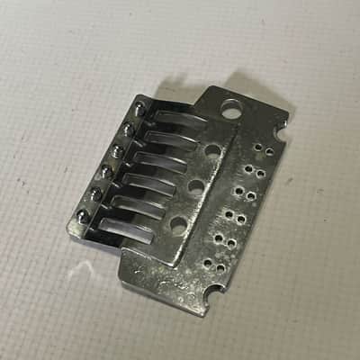 2000's Japan Jackson Licensed JT-580LP Floyd Rose Tremolo Bridge Chrome Base Plate image 10