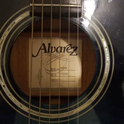Alvarez 5081N B 90's Flame Maple Teal image 2