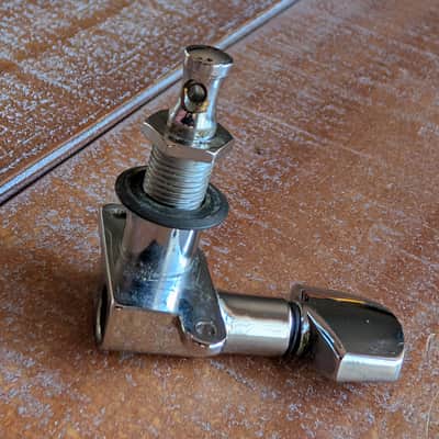 Schaller Double Tab Tuning Peg Sold Each Vintage 1970s Nickel No Issues image 5
