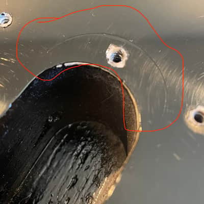 Guitar Mill Nitro Refinish - Fender American Vintage II 1951 Telecaster Body - Ash - Black image 15