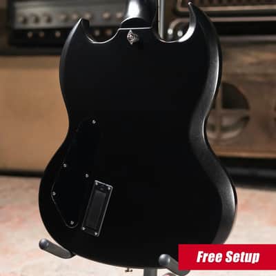 Epiphone SG Prophecy Electric Guitar - Aged Jet Black Metallic with Gig Bag image 2