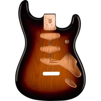 Fender Classic Series 60's Stratocaster Alder Body - SSS, Vintage Bridge Mount, 3-Color Sunburst image 1