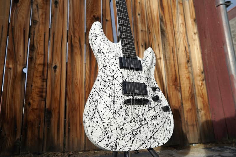 Schecter DIAMOND SERIES C-1 Ink Bomb 6-String Electric Guitar (2025) |  Reverb