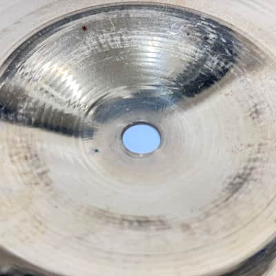 VINTAGE ZILDJIAN 1970s A Zildjian & Cie Constantinople Hi-Hat Pair 14" Top 964g / Bottom 1336g image 8