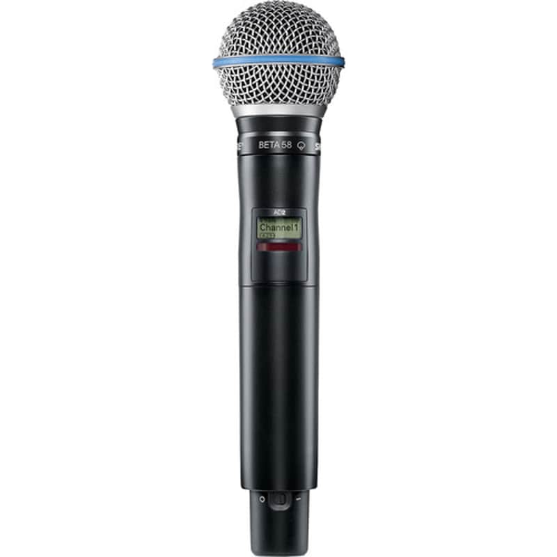 Shure AD2/B58 Wireless Microphone Transmitter w/ Beta 58A(G57: 470 to 616 MHz) image 1