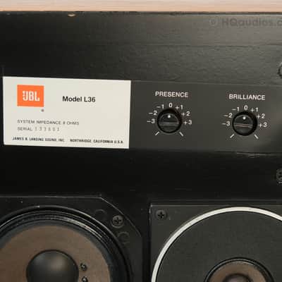 JBL L36 Vintage Speakers - Professionally Restored - 1-Year Warranty image 10