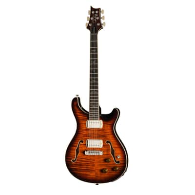 PRS SE HB II Piezo 2026 OB Orange Tiger Smokeburst - Orange Tiger Smokeburst image 1