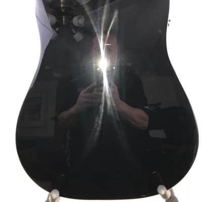 Epiphone Limited Edition Hummingbird Pro Electric/Acoustic Guitar – Ebony image 7