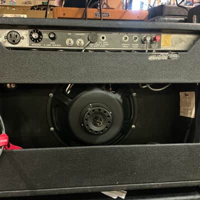 Fender Deluxe Reverb Tube Guitar Combo Amplifier - modified - Silverface - Local Pickup Only image 4
