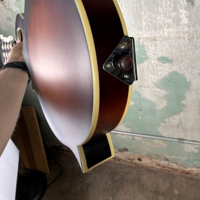 The Loar LM-310F-BRB Honey Creek F-style Mandolin - Satin Brownburst #0498 image 15