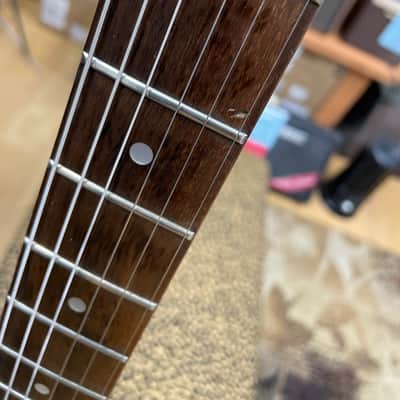 Oscar Schmidt Eastwood S-Type Electric Guitar 90's - Red image 7