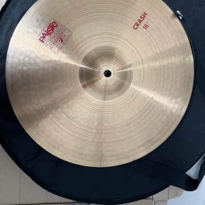 Paiste 2002 Cymbal Set — 22" Ride, 16" Crash, 14" Medium Hi-Hats (Made in Switzerland) image 12