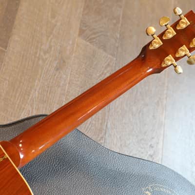 1998 Gibson CL-35 Deluxe Acoustic Guitar Antique Natural + OHSC image 17