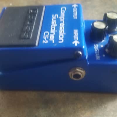 BOSS CS-2 Compression Sustainer 1986 Guitar Pedal Made in Japan Excellent Cond. image 4