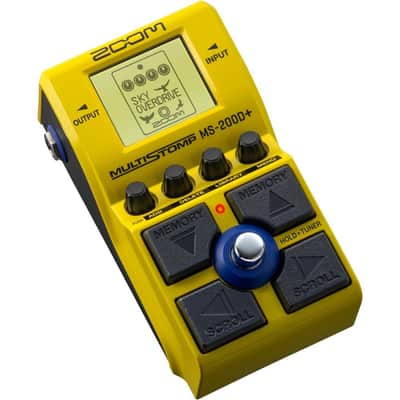 Zoom MS-200D+ MultiStomp Guitar Effects Pedal with 200 Drives & Distortions, Effect Chaining, Single Stompbox, Tuner, Battery Powered, Featuring Overdrives, Boosts, Fuzz, and More image 4