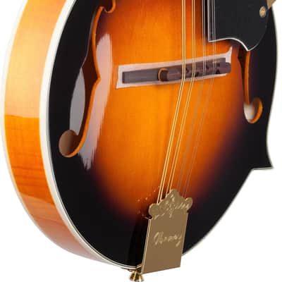 Ibanez M522S F-Style Mandolin, Solid Spruce Top, Brown Sunburst image 4