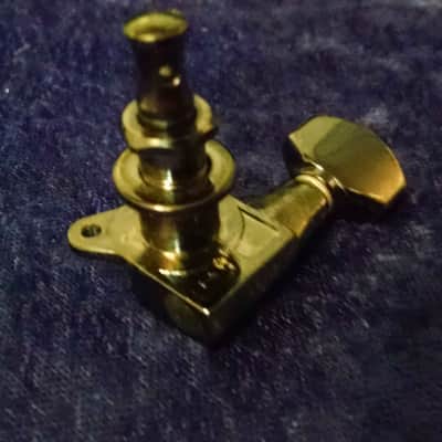 1990s Ibanez Gotoh Cosmo Black Tuners R-hand 6 in Line Tuners image 3