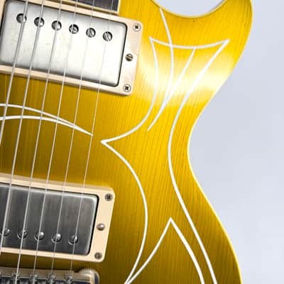 2013 Gibson Custom Shop Billy Gibbons Pinstripe '57 Les Paul - Gold Top image 16