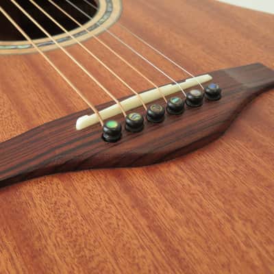 2022 LSY Guitars Den OM all Mahogany Acoustic Guitar – Stunning image 12