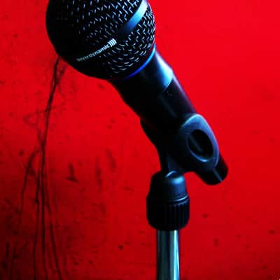 Vintage 1990's Beyer Dynamic M-01 cardioid dynamic Microphone Low Z w accessories Germany Shure SM58 image 8