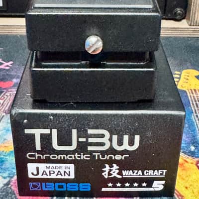 Boss TU-3W Chromatic Tuner Waza Craft 2016 - Present - Black image 2